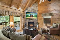 Bearly Behavin' | Cozy Smoky Mountain Log Cabin - Image 2