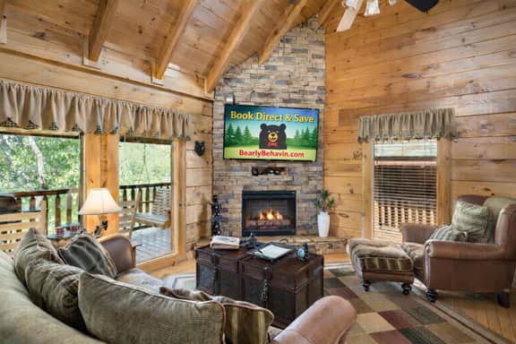 Bearly Behavin' | Cozy Smoky Mountain Log Cabin - Image 2